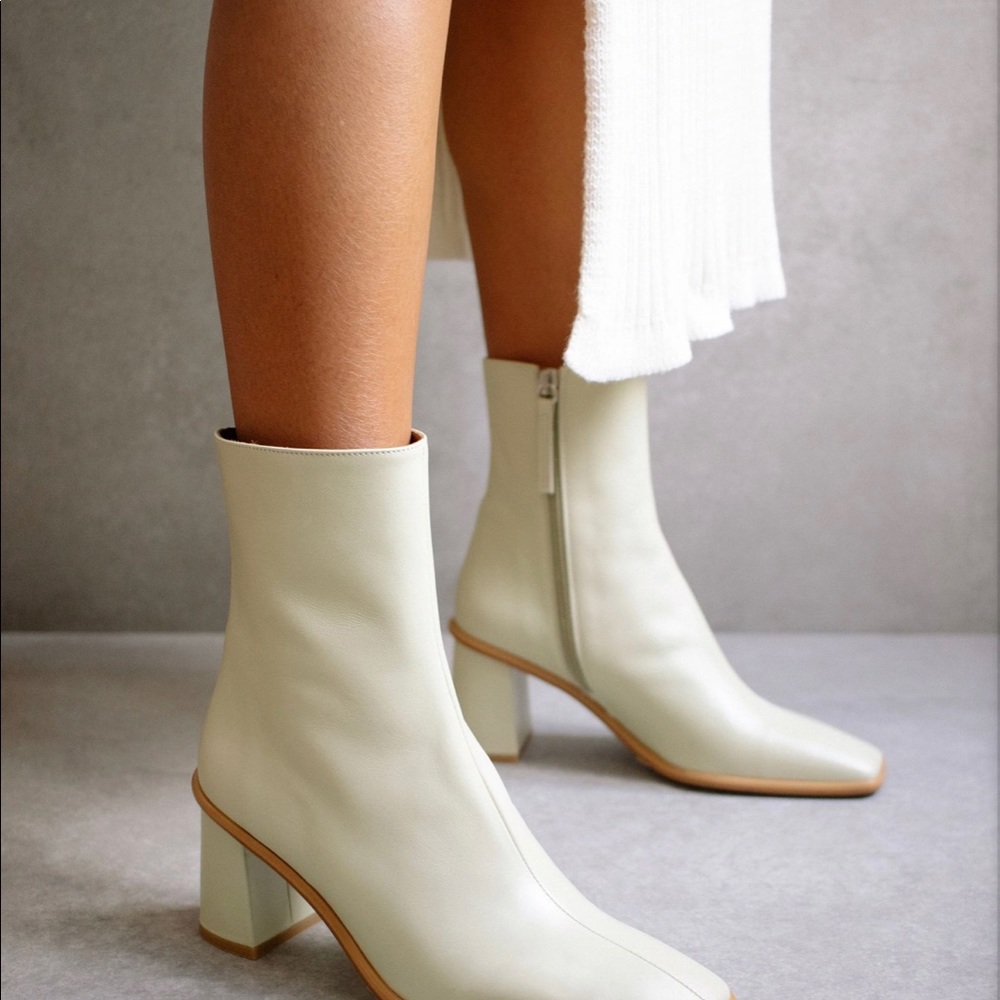 COPY - Alohas West Celery Green Boots
